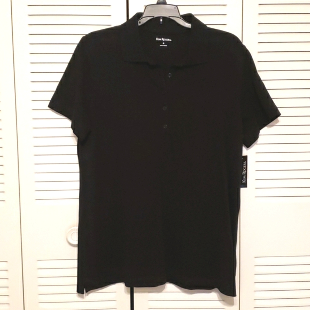 KIM ROGERS black shirt